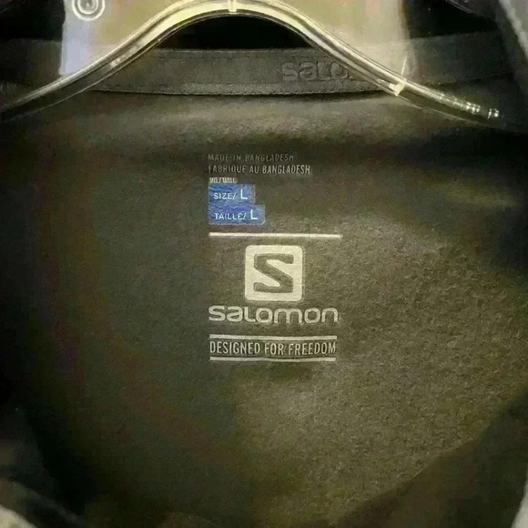 Mens Salomon  Trail Running Jacket Large - Picture 3 of 5